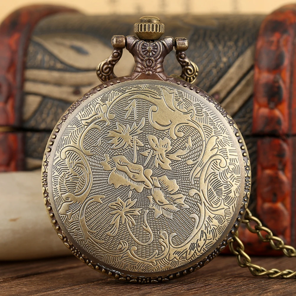 Steampunk U. s Konstitution 2019-2020 Quarz Taschenuhr Segel Leinwand Boot Halskette Anhänger Bronze Tasche Uhr Geschenk