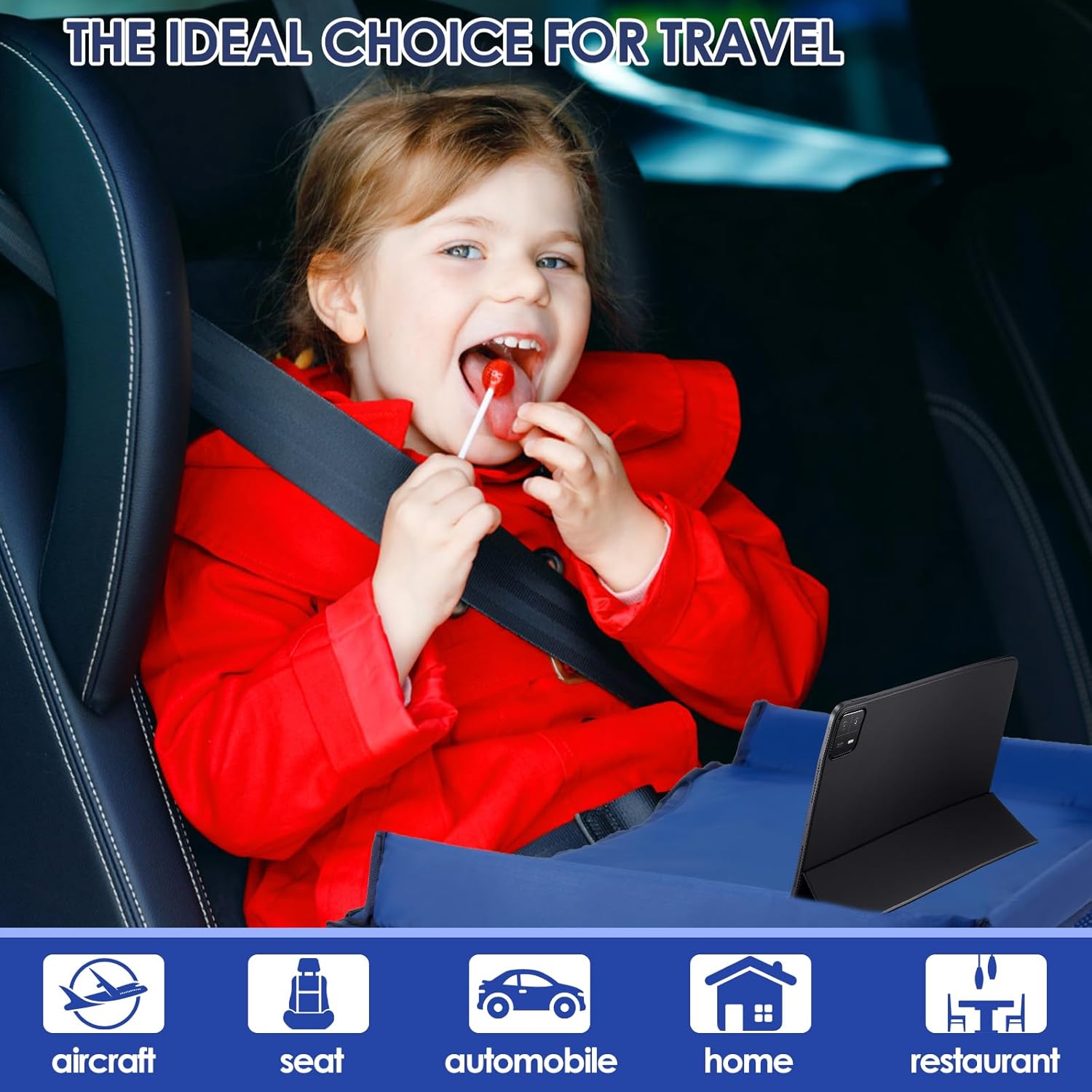 Autostoel Reisblad Veiligheid Opbergtafel Snacks Beker Tekentafel Houder Baby Kinderwagen Opbergtas