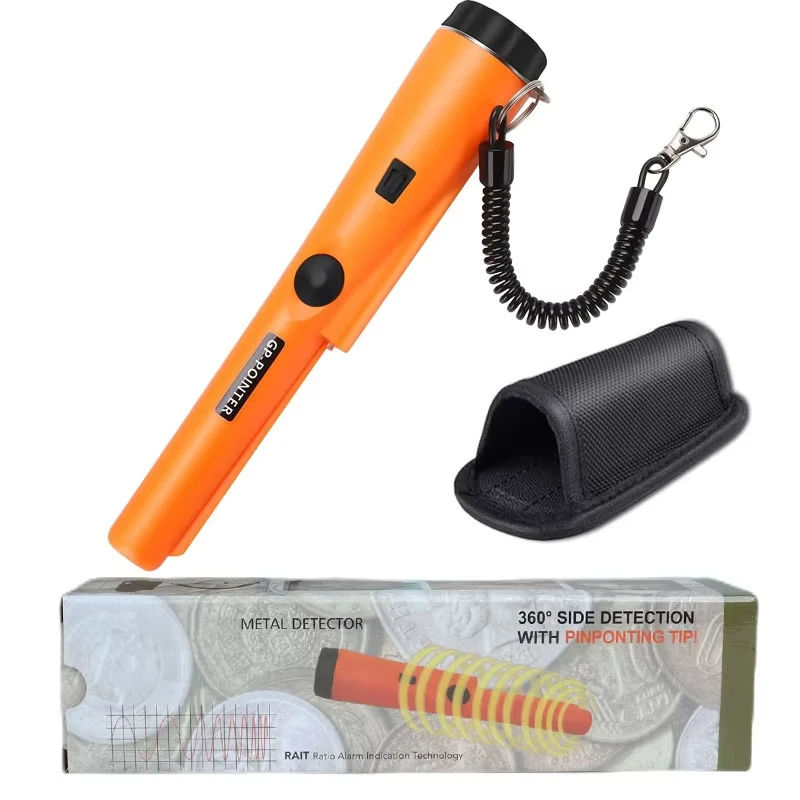 1 st Waterdichte en hooggevoelige veiligheidsdetector Positioneringsstaaf Handheld ondergrondse metaaldetector GP Pointer Handheld