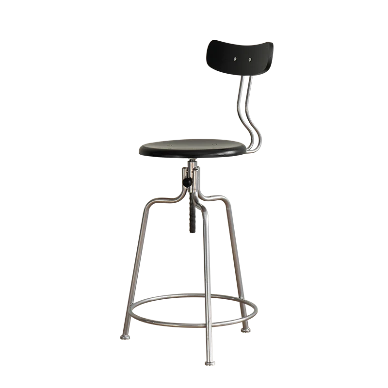 Nordic Moderne Design Bar Stühle Einstellbar Braun Bistro Hohe Luxus Barhocker Küche Drehbare Metall Banqueta Home Möbel