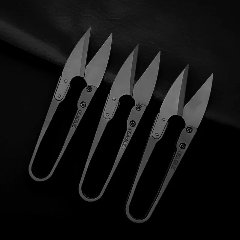 5/4/3/2/1 Chiếc May Kéo U May Cắt Râu Chỉ Cắt Tỉa Đường Chỉ May stitch Tiếp Liệu Thêu Dệt VảI Kéo