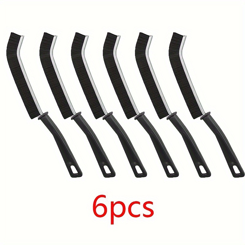 6 ชิ้นทนทาน Grout Gap แปรงทําความสะอาดห้องครัวห้องน้ํากระเบื้องข้อต่อ Dead Angle Hard Bristle แปรงทําความสะอาดสําหรับห้องอาบน้ําชั้น Line