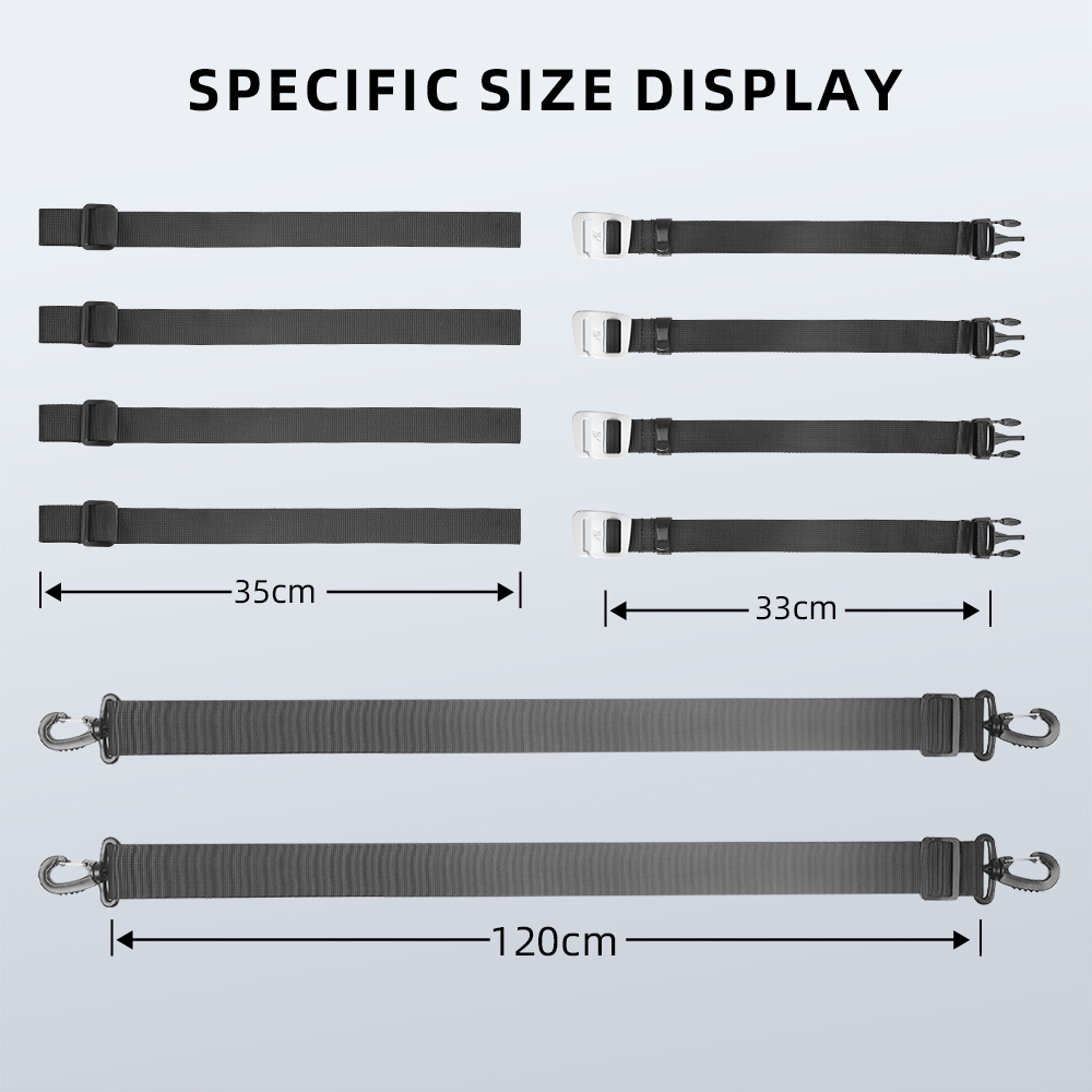 Rhinowalk Exclusive Straps Motorcycle Bag MT21610/MT21620/MT21630 Special Adaptation Straps Shoulder Strap Motor Bag Accessories