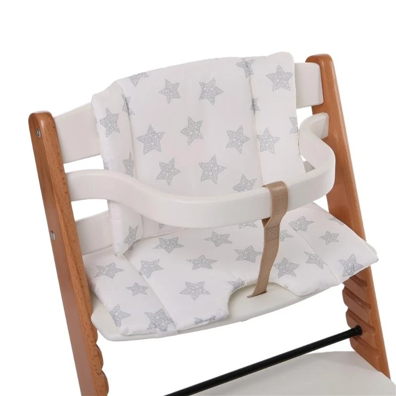 Almofada para cadeira de jantar de bebê, outono e inverno, portátil, antiderrapante, almofada para cadeira alta, acessórios para cadeira de crescimento de bebê