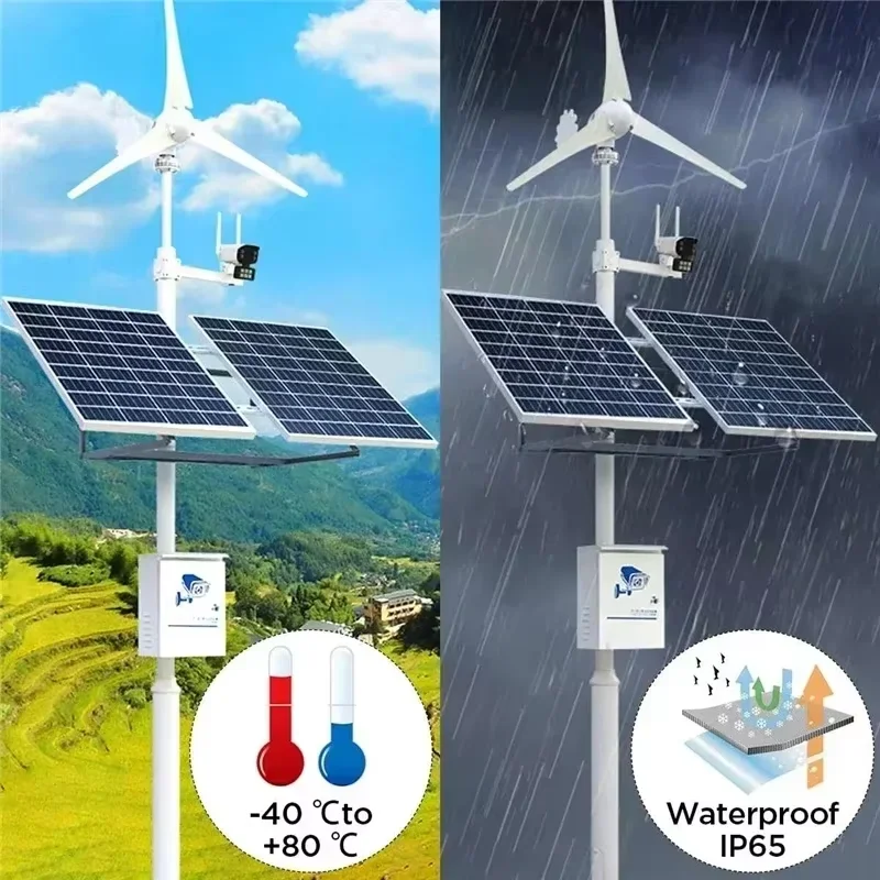 300 W 12 V Solarpanel-Set, kompletter polykristalliner USB-Stromversorgung, tragbarer, wiederaufladbarer Solarzellen-Solargenerator für den Außenbereich für Zuhause