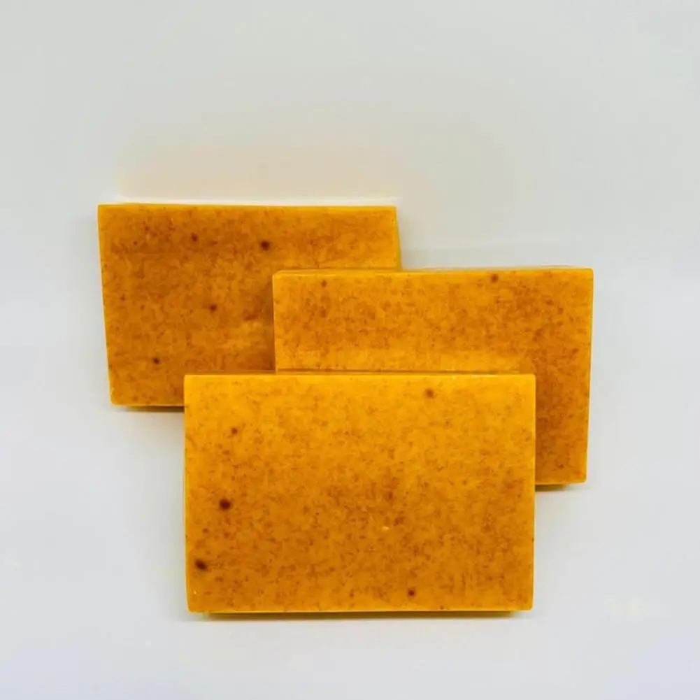 Kurkuma Zeep Gezicht Reiniging Anti Acne Whitening Huid Lichter Gezicht Verwijderen Puistjes Lichter Gember Handgemaakte Zeep