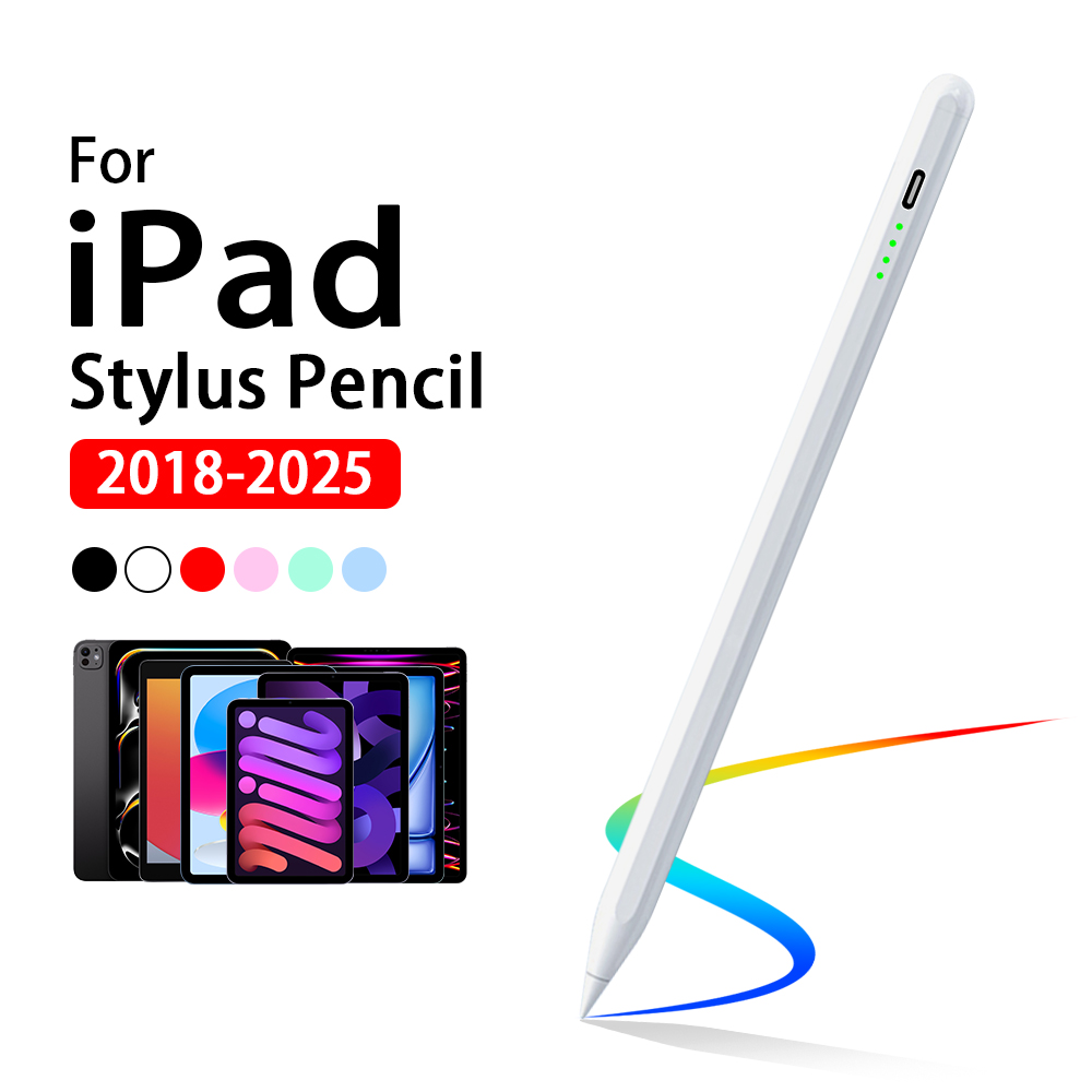 Стилус для Apple Pencil для iPad A16 Air 11 5 4 Pro 11th 13 12.9 M4 M3 M2 Ручки 10 9 10-го 9-го поколения Mini 7 6 2025 Touch Pen