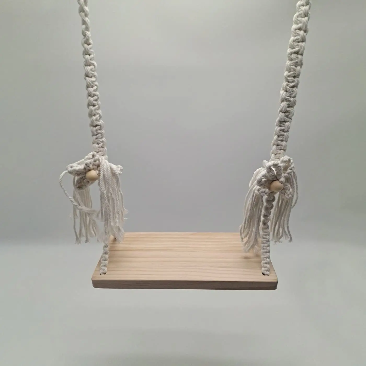 ทารกแรกเกิดการถ่ายภาพ Prop ไม้ Swing ทารกแรกเกิด Posing Props Macrame Swing Vintage เด็ก Photo Props ถ่ายภาพ Pose Babyswing
