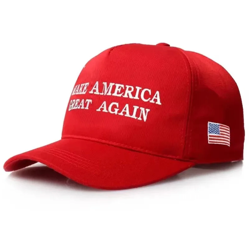 Новый стиль, бейсболка Makes America Great Again, однотонная вышитая солнцезащитная кепка и солнцезащитная кепка оптом
