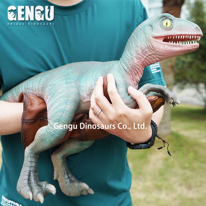 Dinosaur Hand Puppet, Dino realista, Baby Dinosaur Products, Novo processo