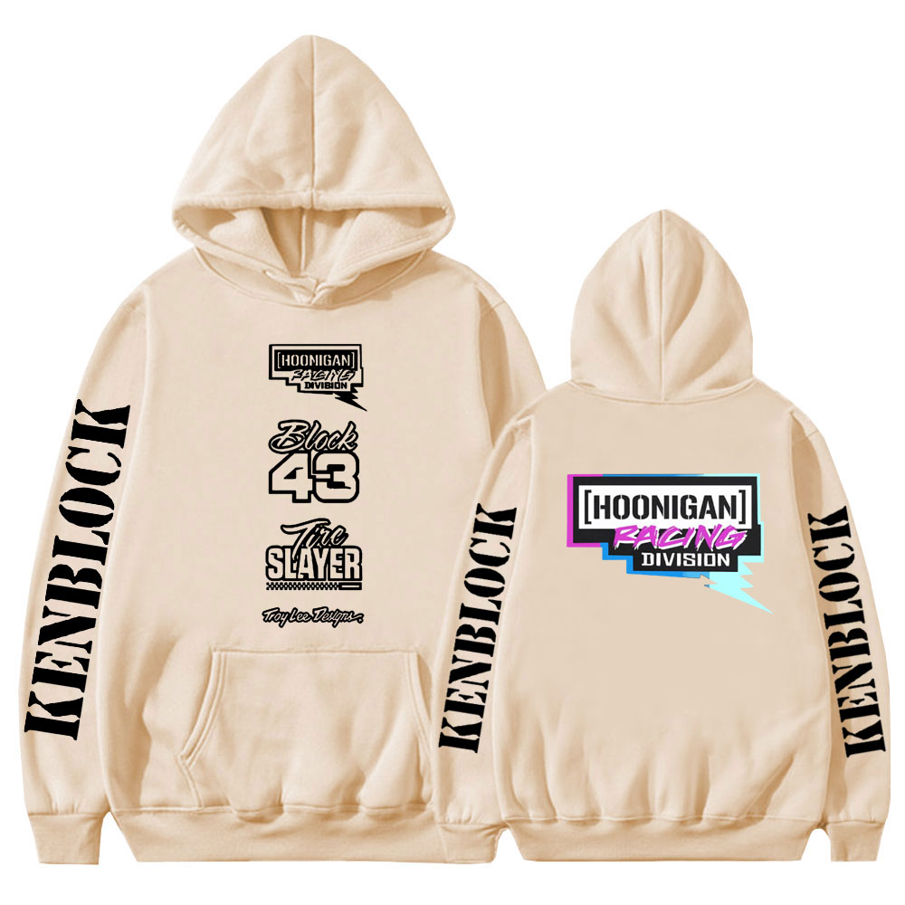 Ken Block 43 까마귀 그래픽 편지 인쇄 후드 미적 고딕 남성 여성 운동복 대형 양털 탑 패션 streetwear