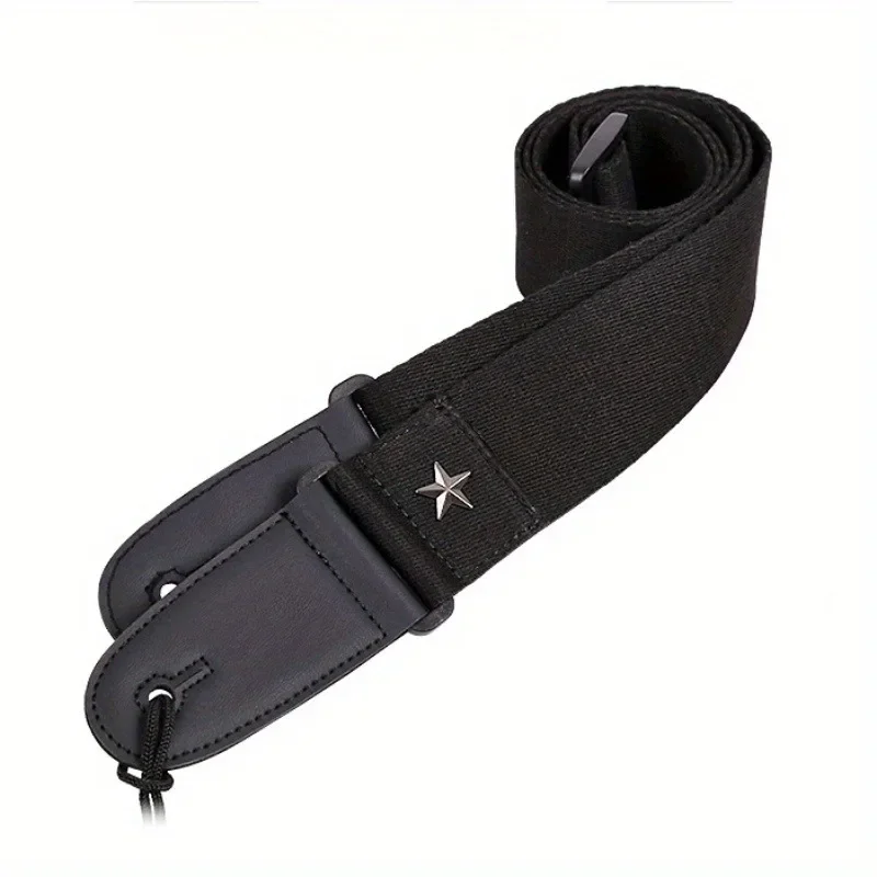 Elektrische Gitaarband Akoestische Folk Guitarra Riemriemen Gitaarriemen Pick Pocket Gitaaraccessoires, dikker de mesh-peddels