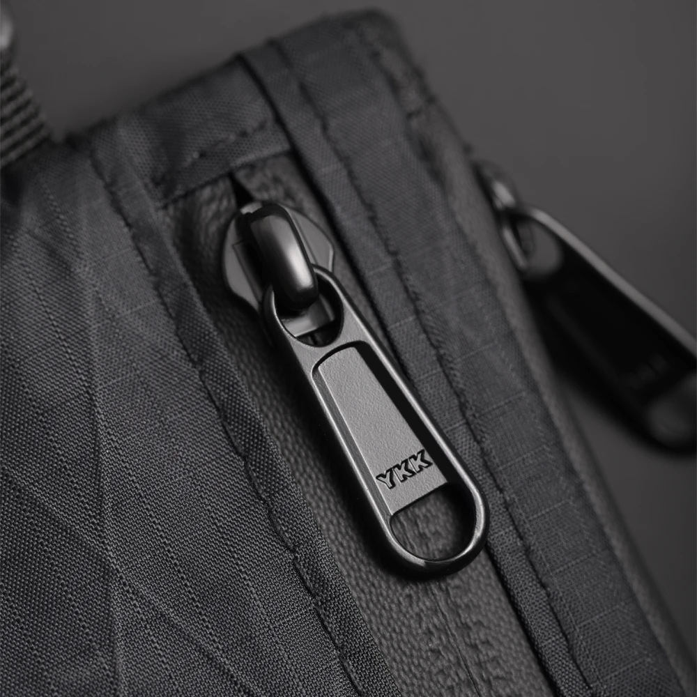 EDC 5-Pocket Multi Pouch X-PAC Wallet Small Keychain Coin Pouch with YKK Zipper EDC Pocket Organizer Utility Pouch for Cards