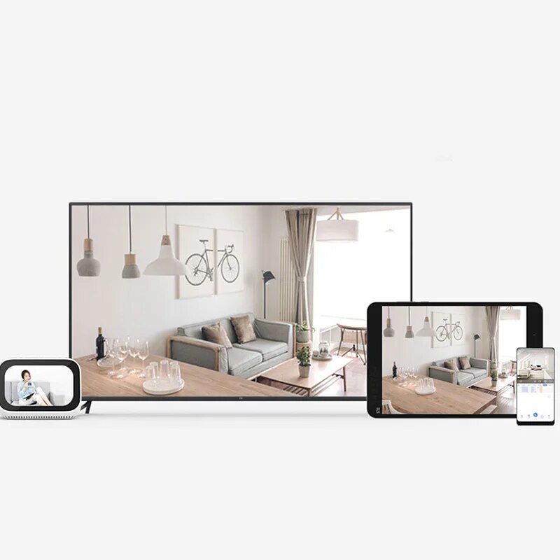 ξAO 360° ° Smart Home Sicherheitskamera PTZ 2K Babyphone 1296x2304P AI Panoramakamera HD Nachtsicht Webcam Funktioniert mit Xiaomi