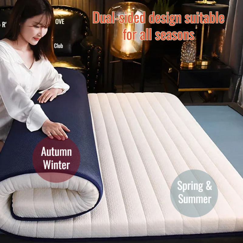 Single Thicken Sleep Mattress antimite natural latex mattress portable Folding Tatami soft pad dormitory student special mattres