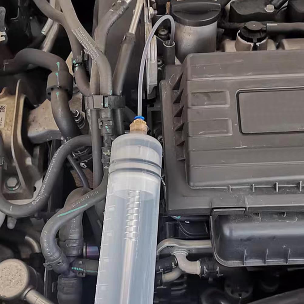 自動車用流体抽出器ポンプ ホース付きオイル交換シリンジ 手動燃料吸引およびフィラー 流体オイル交換エバキュエーター 500cc