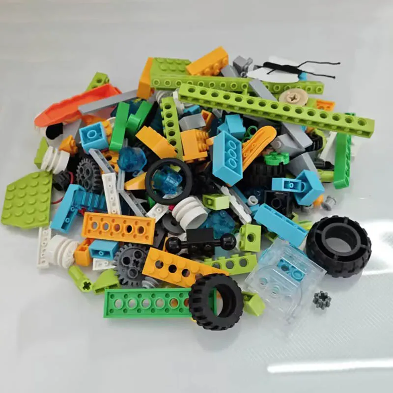 Mới WeDo 3.0 Robot Học Xây Dựng Hơi Nước Đặt Cho Trầy Xước 3.0 Wedo 2.0 Core Bộ Khối Xây Dựng Kỹ Thuật Viên Gạch Đồ Chơi Giáo Dục