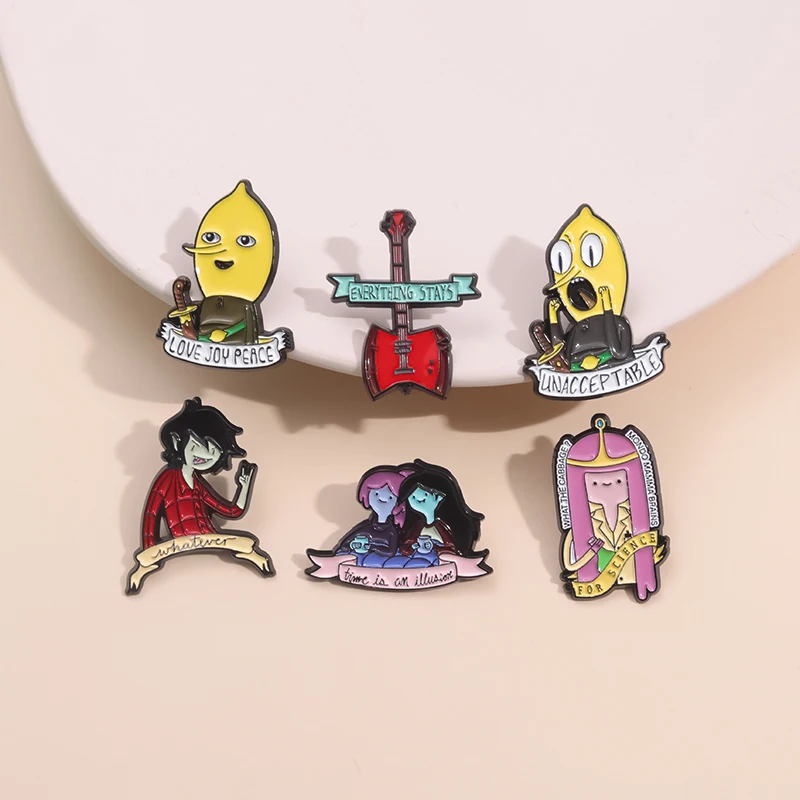 การ์ตูนอะนิเมะเคลือบ Pins ที่กําหนดเองน่ารัก Little Monk เข็มกลัด Lapel ป้ายของขวัญเครื่องประดับตลกสําหรับเพื่อน