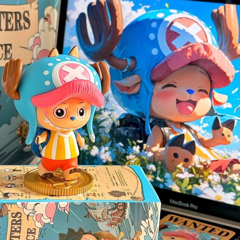 Новая игрушка Labubu'S Linkage Blind Box The Monsters × One Piece Series, коллекция аниме-игрушек, игрушка Labubu, подарок на день рождения