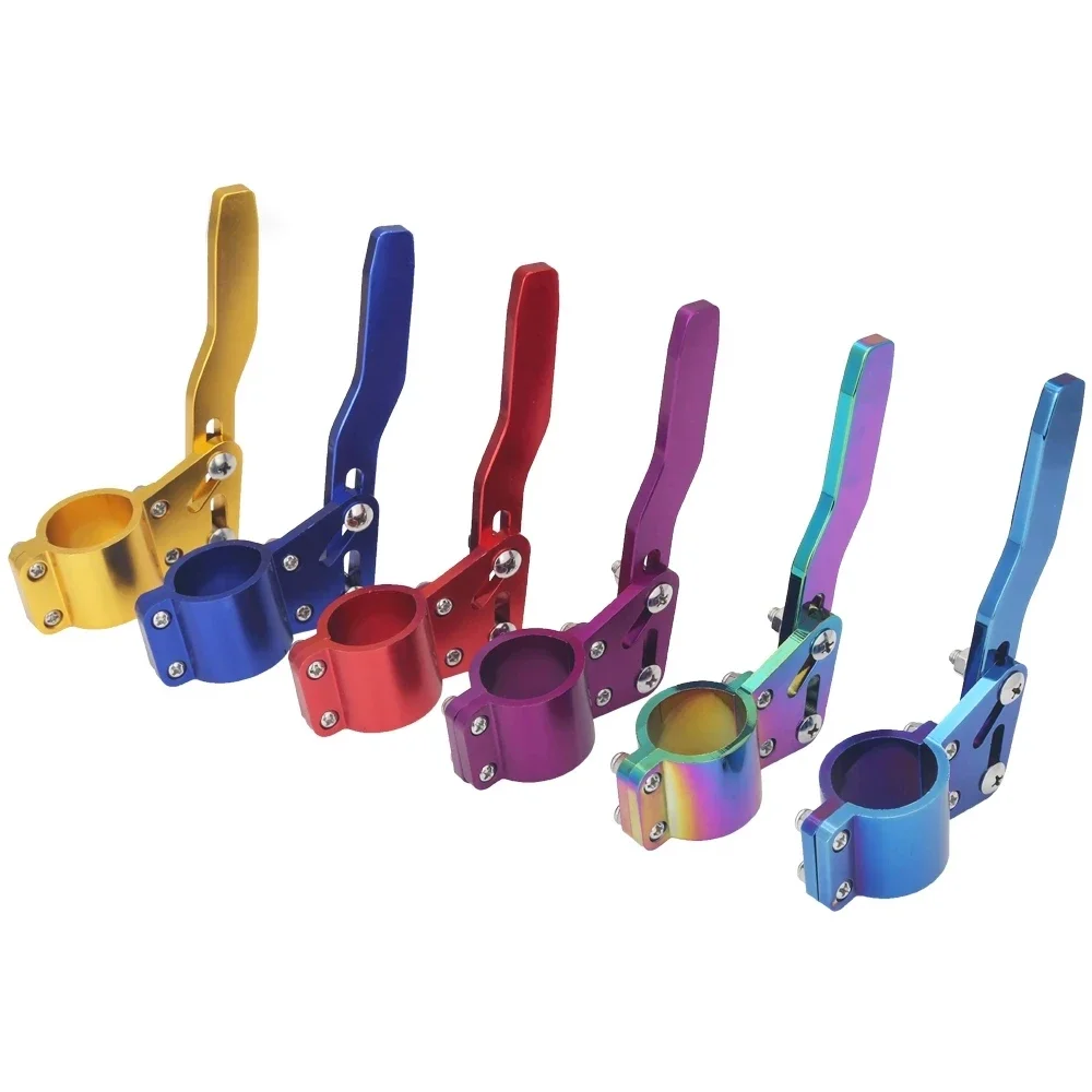 Extensor de alavanca de sinal de volta de carro, alumínio, volante, haste de giro, kit de ajuste de posição, preto, vermelho, azul, prata, ouro