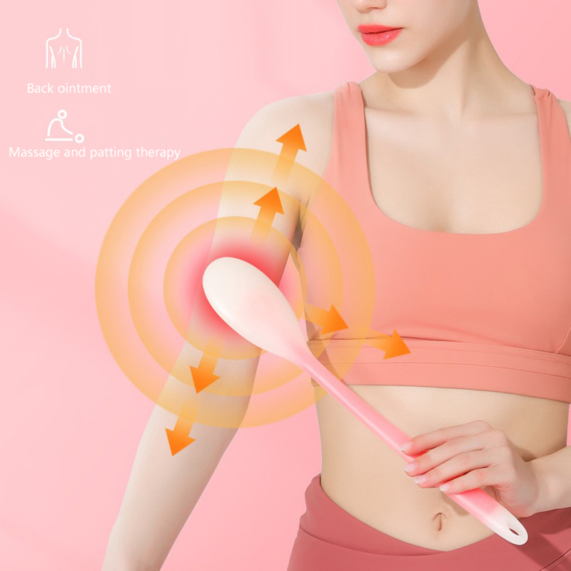 Pomada multifunción para loción, aplicador de silicona con mango largo, limpiador corporal, cepillo de ducha, protector solar, aplicador de espalda
