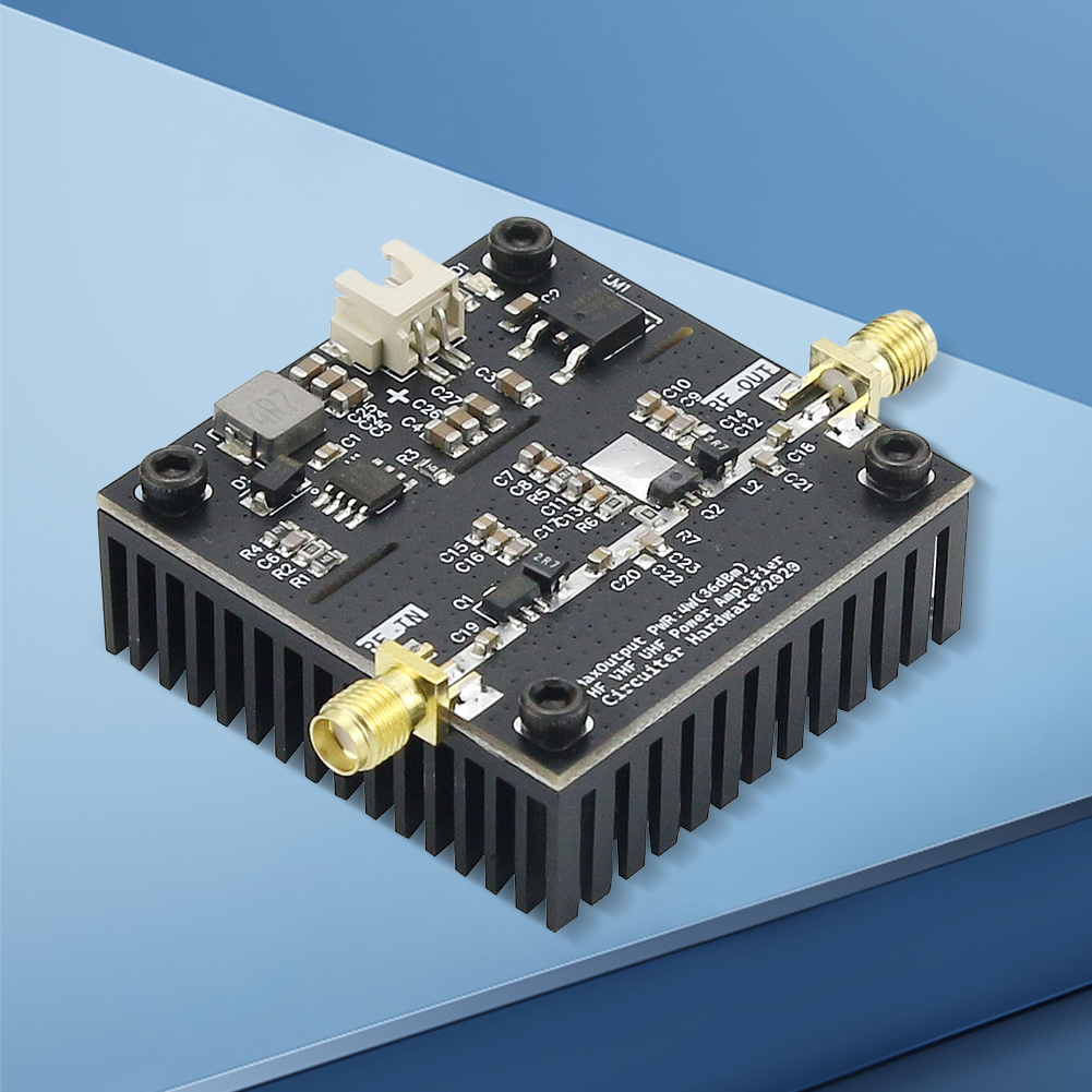 Amplificateur de puissance VHF UHF RF, Gain 0.5-800MHz 40dB, HF VHF UHF pour Radio amateur
