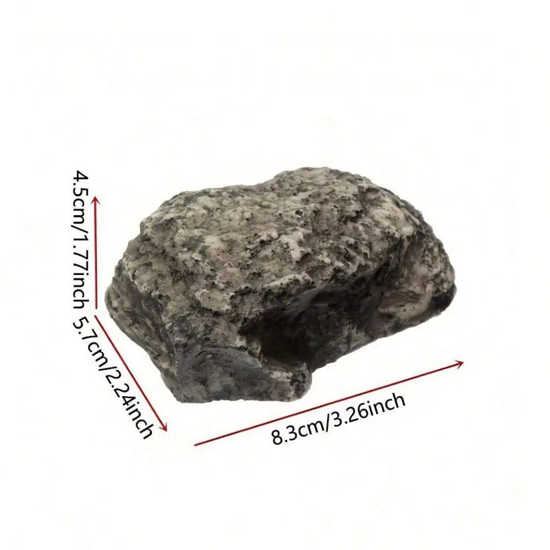 Boîte à clés en pierre de Simulation, boîte à clés de porte cachée pour cour extérieure, petite pierre en résine en forme de pierre, accessoires pour la maison cachés