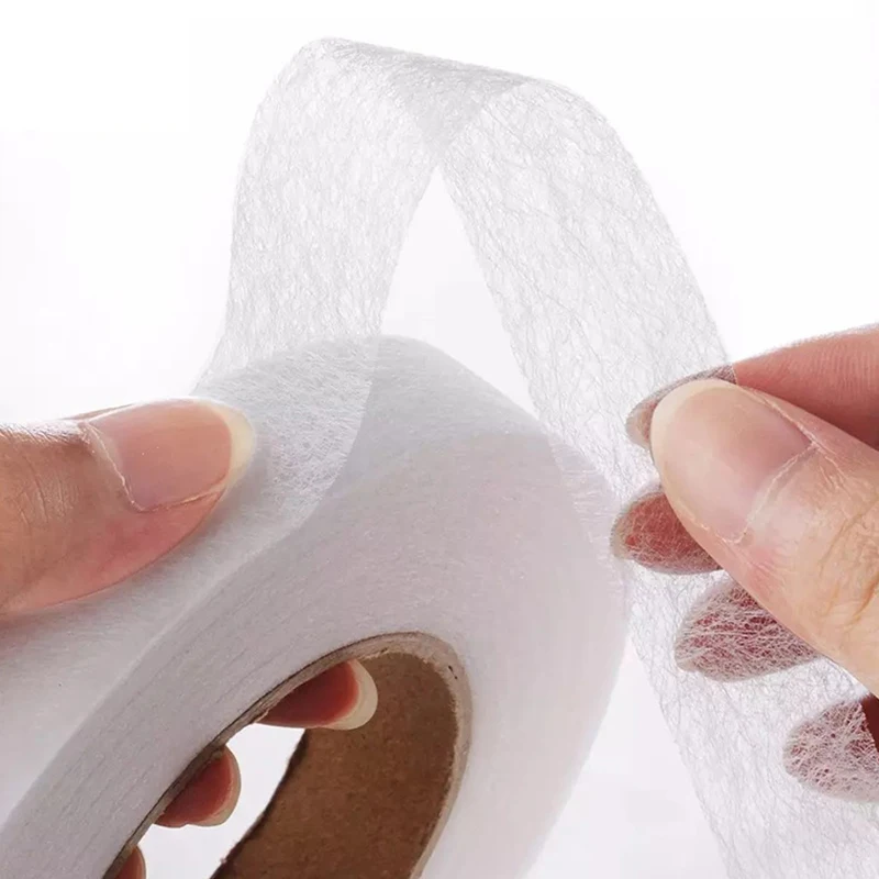 1-3cm Universal Clothes Interlining Adhesive Fabric DIY Double-sided Adhesive Hem Tape Interlining Web Apparel Accessories 64M