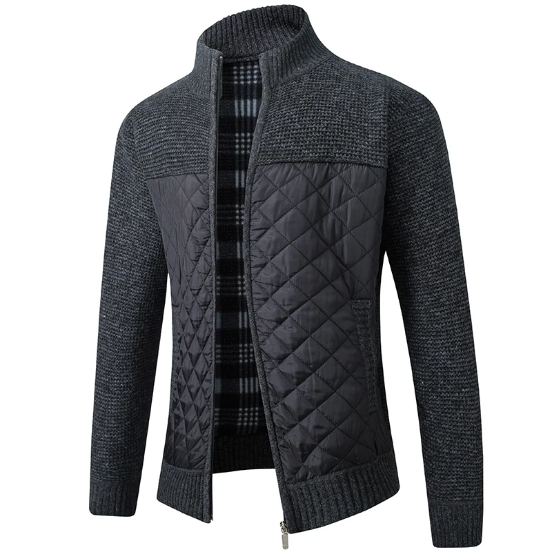 Strickjackenmantel im Herbst und Winter, koreanische Version von Slim Fit und trendigem Pullover