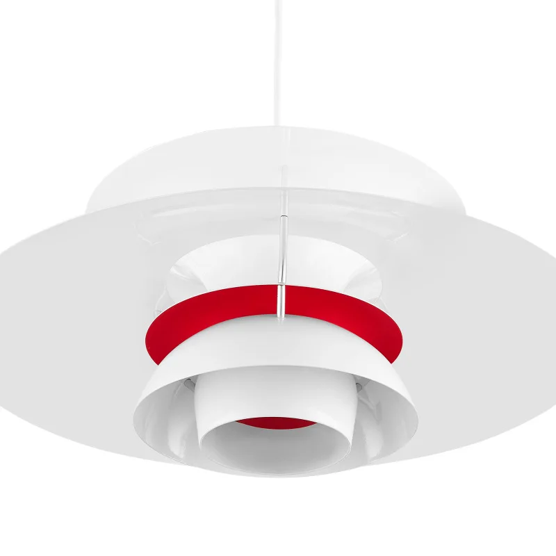 Luces creativas simples y modernas personalizables que iluminan el blanco