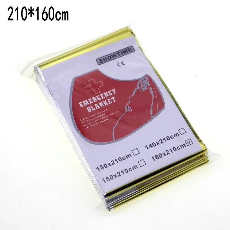 Chống Nước Nhẹ Nhiệt Khẩn Cấp Túi Ngủ Bivy Bao-Sống Còn Chăn Túi Cắm Trại, Đi Bộ Đường Dài Ngoài Trời, Các Hoạt Động