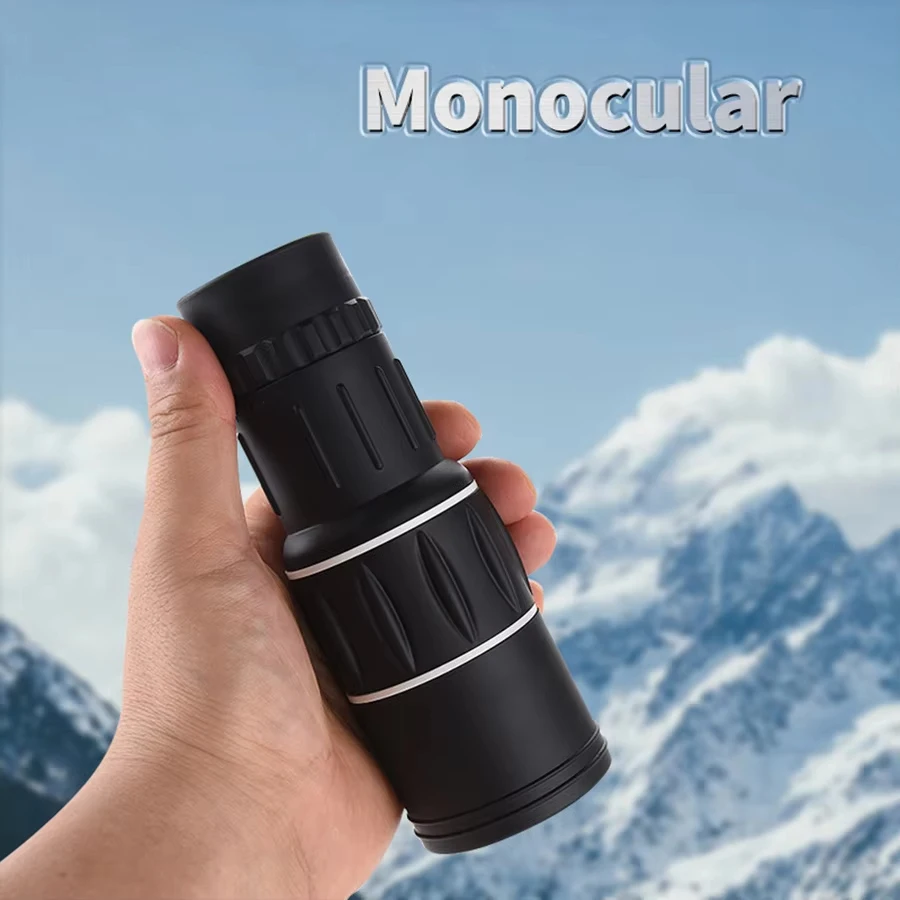 Monokular 16x52 Teleskop HD Ipx4 Wodoodporny Dalekosiężny pole widzenia Stabilizacja obrazu Dla obserwacji dzikiej przyrody Piesze wycieczki