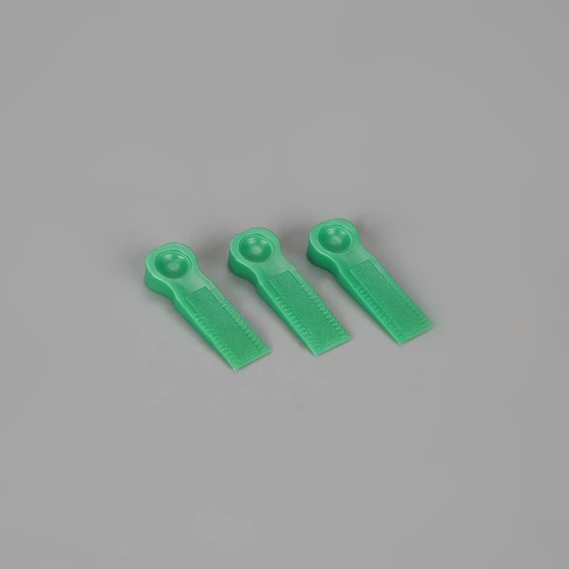 100Pcs Plastic Tile Spacers Reusable Positioning Clips Wall Flooring Tiling Tool Tile Seaming Wedge 6mm Green Small Gasket