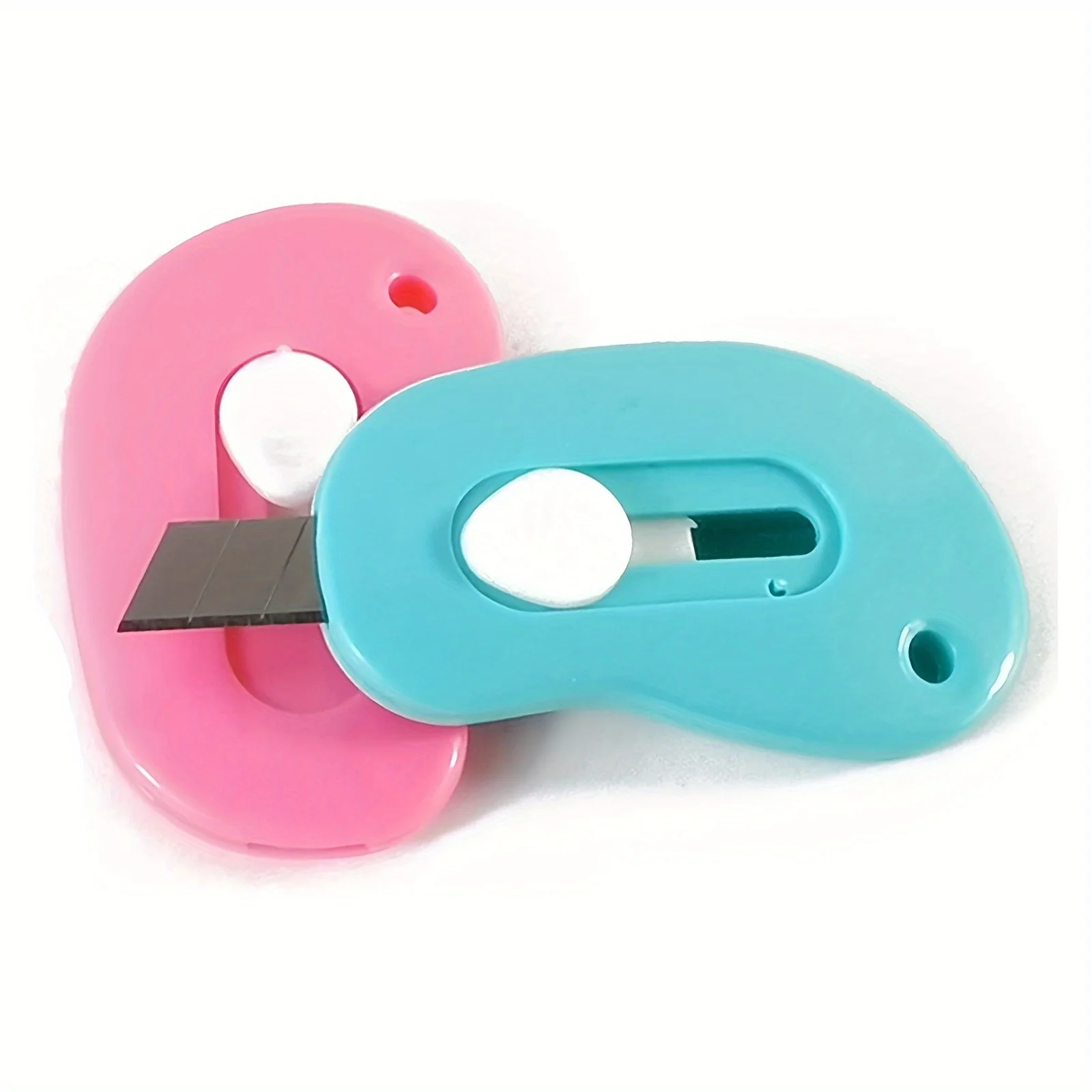 25 mini tagliacarte con coltello multiuso retrattile