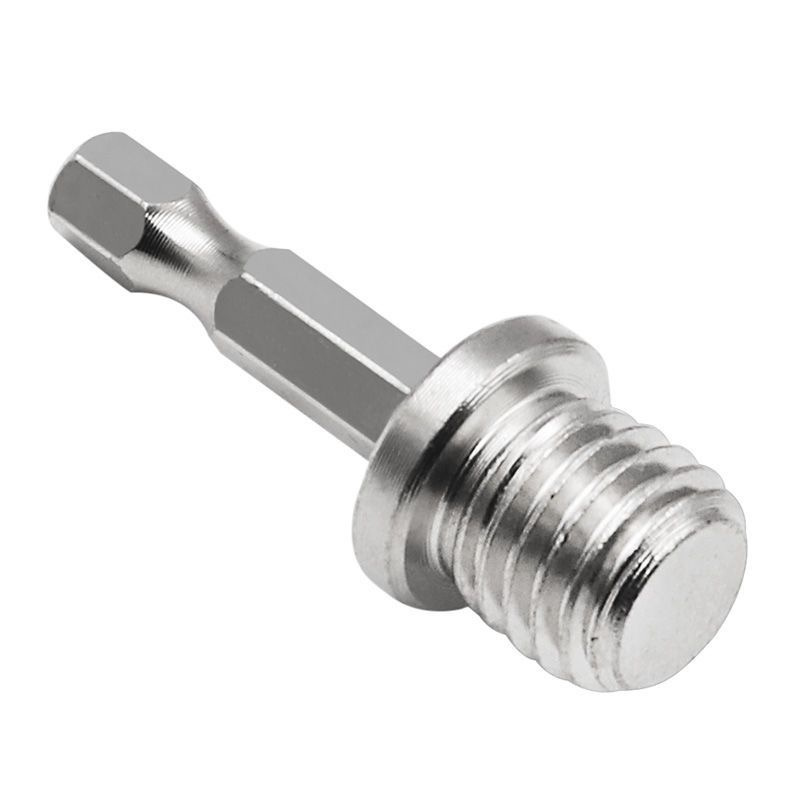 M14 broca elétrica ângulo moedor biela parafuso 14mm adaptador de rosca haste hexagonal barra conversão chuck conector ferramenta 1pc