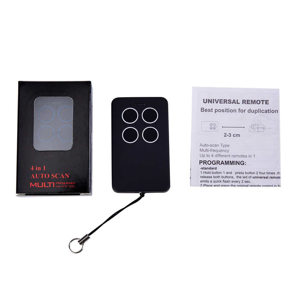 Control de puerta de garaje, 10 Uds., duplicador de copia multifrecuencia de 280-868MHZ para control remoto de garaje de 433mhz y 868mhz, Control remoto multimarca