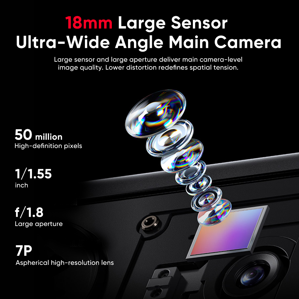 Nubia Z80 Ultra 5g Smartphone versión Global Snapdragon 8 Elite Gen 5 6,85 ''144Hz pantalla Oled 7200Mah 90W carga rápida 64Mp