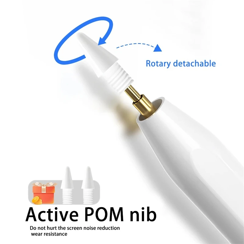 Voor Apple Pencil 2 iPad Potlood Voor Appl Stylus Pen Voor iPad 2023 2022 2021 2020 2019 2018 4 5 9th 10th Air 5 iPad Accessoires