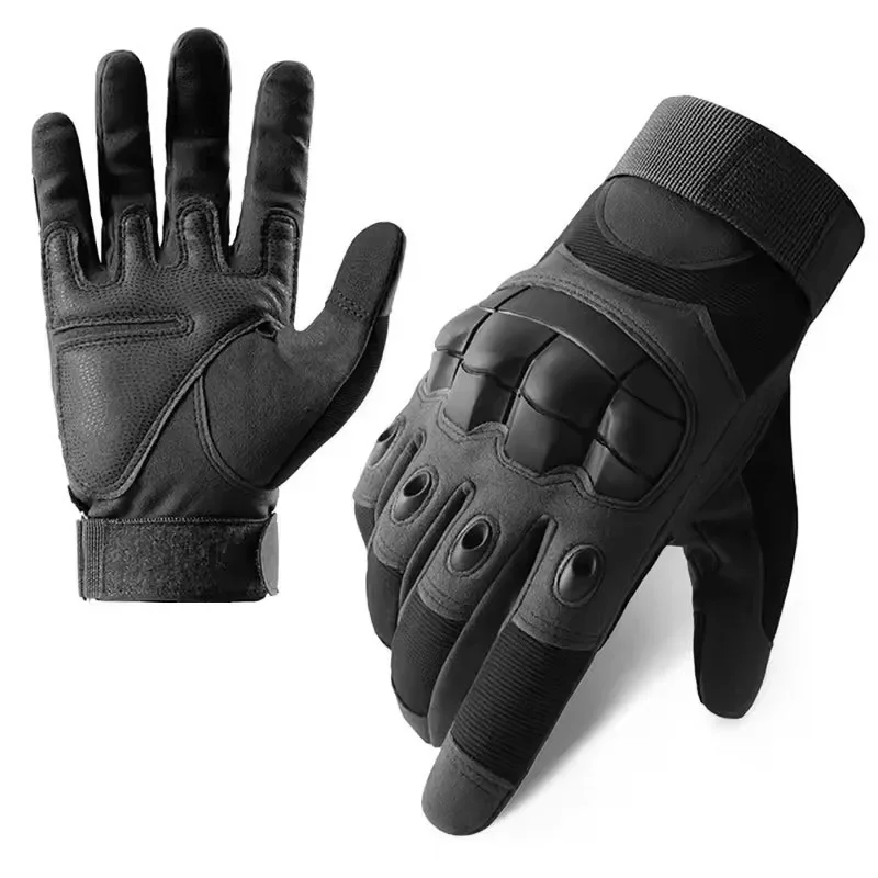 Tela de toque luvas da motocicleta primavera verão respirável dedo cheio moto equitação luvas para motocross