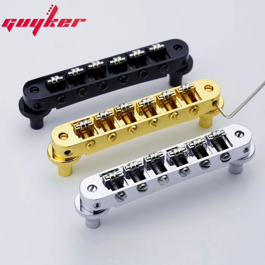 Роликовое седло GUYKER Tune-O-Matic, гитарное мостовое отверстие 4,2 мм