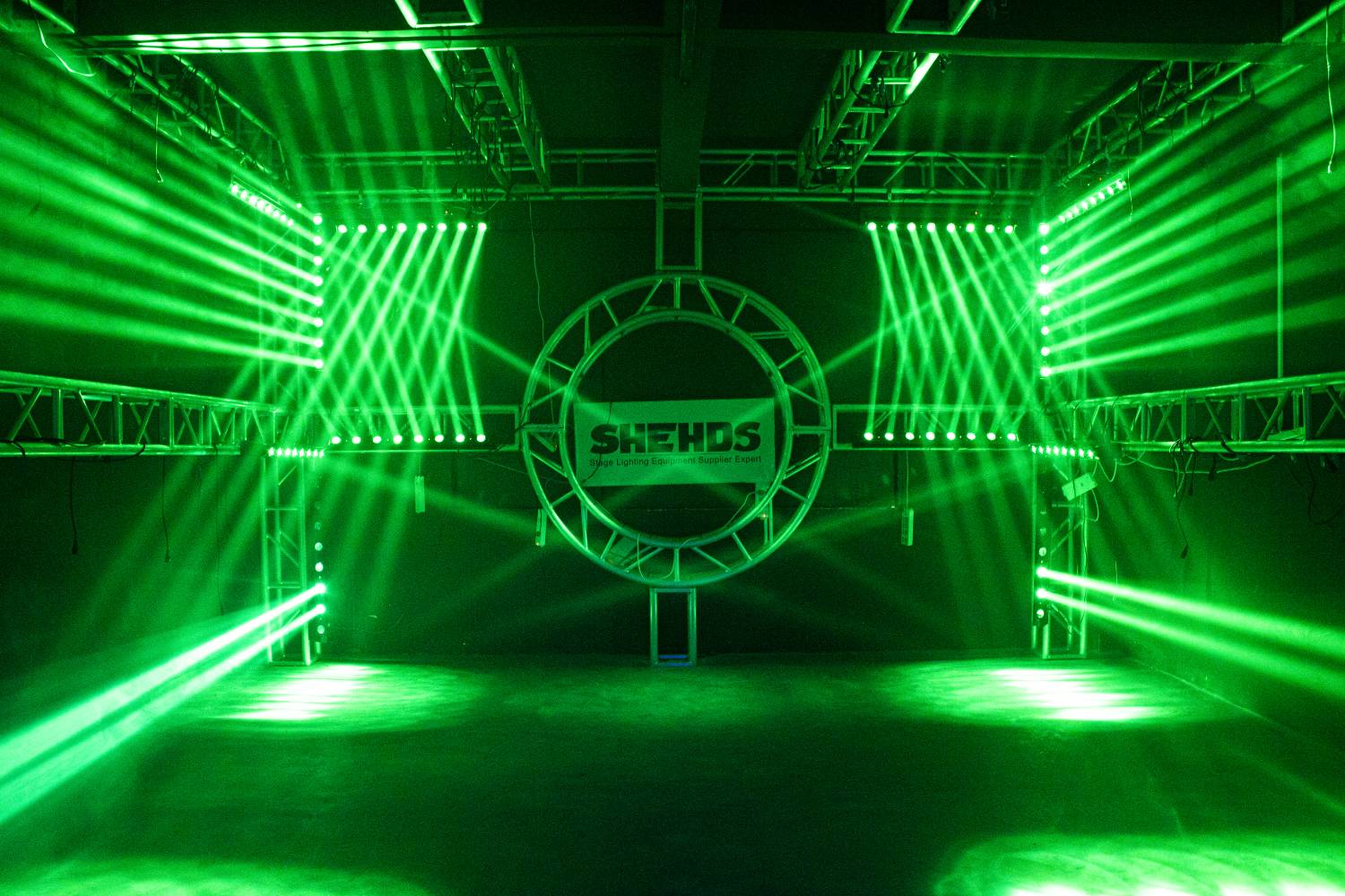 SHEHDS 1pcs Beam 8x12W RGBW Moving Head Light DJ Controller DISCO Spotlight โบสถ์ตลาด KTV DJ PARTY คริสต์มาสไฟผู้ชม