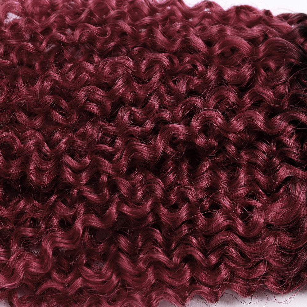 Pacotes curtos encaracolados duplos desenhados jerry curl 100% pacotes de cabelo humano 8-12 Polegada cabelo remy brasileiro 6 pacotes para preto