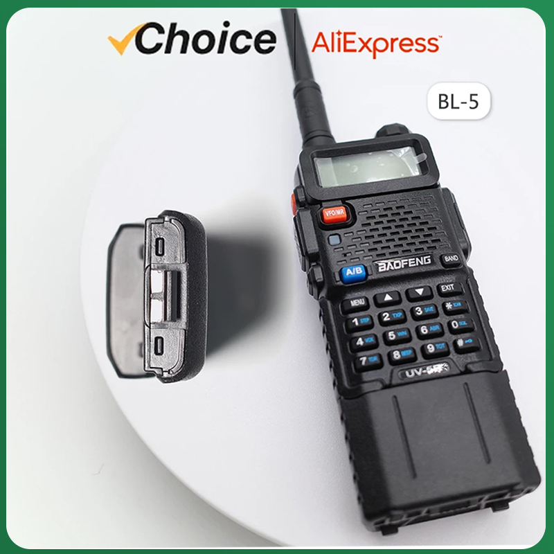 Baofeng UV-5R Batterij Case BL-5 AAA batterijen Shell Uitgebreide AA Batterij Behuizing voor GT-5R DM-5R UV-5RE Walkie Talkie Accessoires