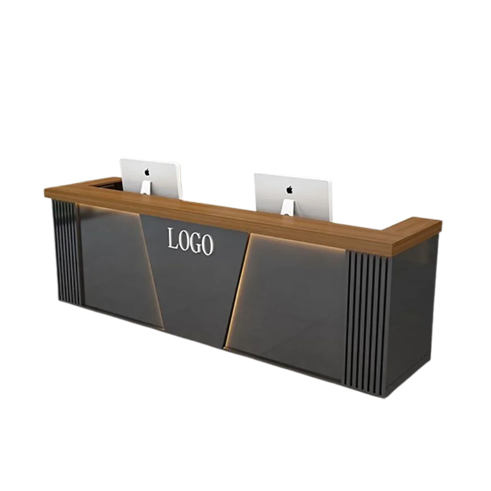 Fashion Elegant Bar Counter Cabinet Modern Glamour Simple Delicacy Reception Desks Nordic Unique Mostrador Commercial Furniture