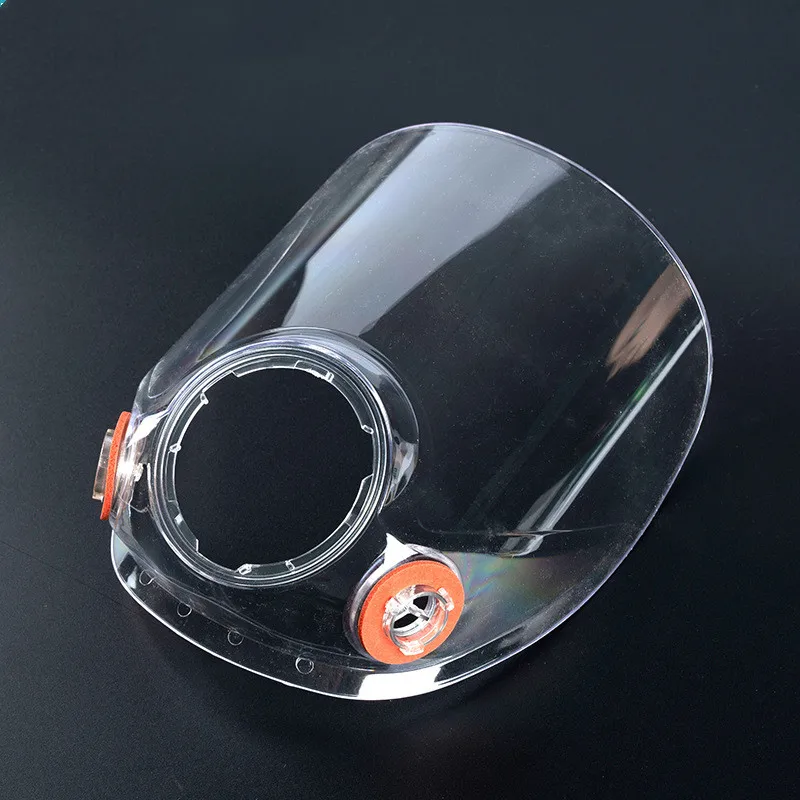 2pcs 6898 Glass For 3M 6800 Gas Gask Face Shield Protective Screen Replace Accessory