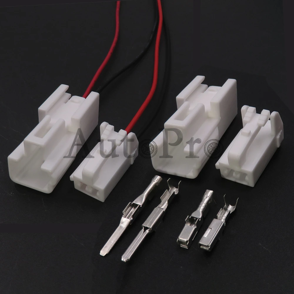 Conector de cable de luz de lectura para coche, Conector de 2 orificios MG651026 MG641029 para Toyota 6149-1251 7283-1020 90980-1247, 1 Juego