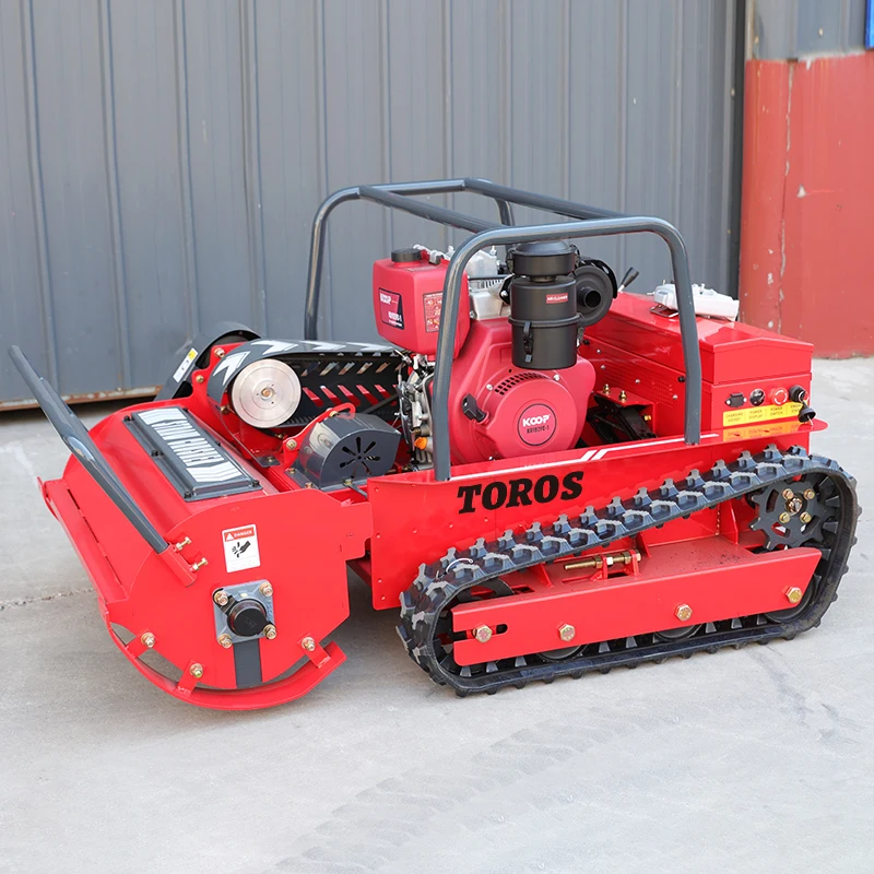 Grasland Groen Trimmen Grasmaaier CE EPA Maaier Afstandsbediening Aangepaste Gevolgde Mulcher Multifunctioneel Gemaakt in China