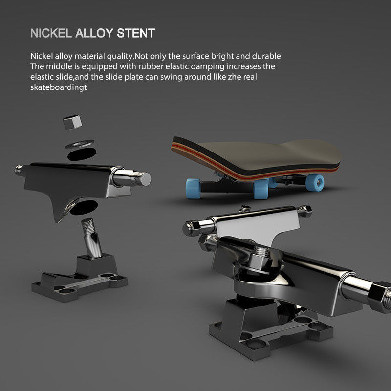 Quebra-cabeça brinquedo dedo skate maple madeira fingerboard hobbies novidade anti estresse brinquedos sensoriais para menino mini engraçado bonito skate presente