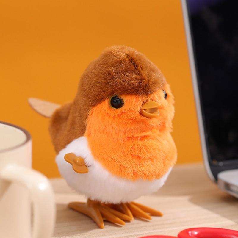 G2teロビンはおもちゃのノベルティホッピングロビンウィンドアップトイジャンプロビン時計仕掛けのおもちゃ