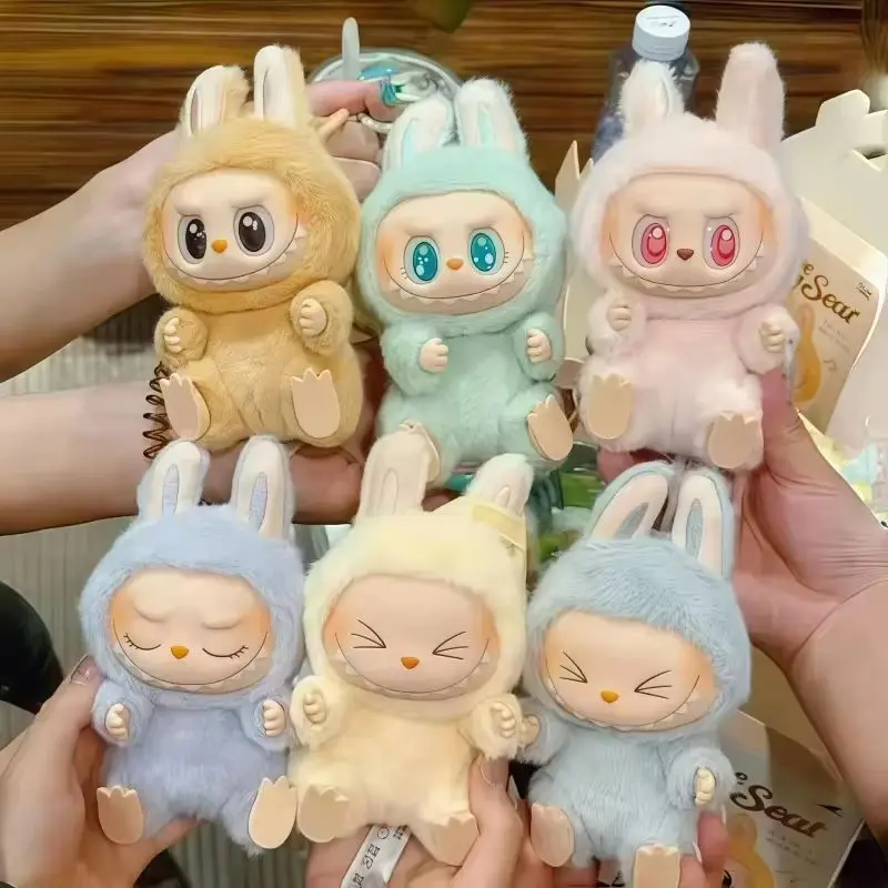 ラブブアニメフィギュアペンダント人形、ブラインドボックスレプリカ、シートシリーズ、モンスターモデル、キーホルダーおもちゃ、誕生日プレゼント、ホットセール、新しい、2020